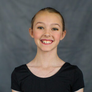 lizzie Girl wearing medium dance makeup