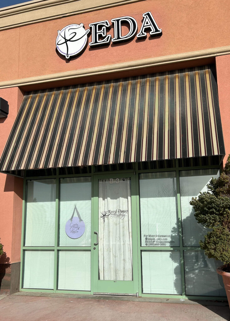 Store front EDA - Excel Dance Academy